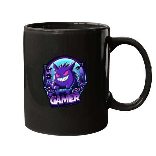 Discover Ghostly Gamer Active T-Shirt Mugs