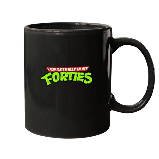 Discover Actually in my Forties Mugs