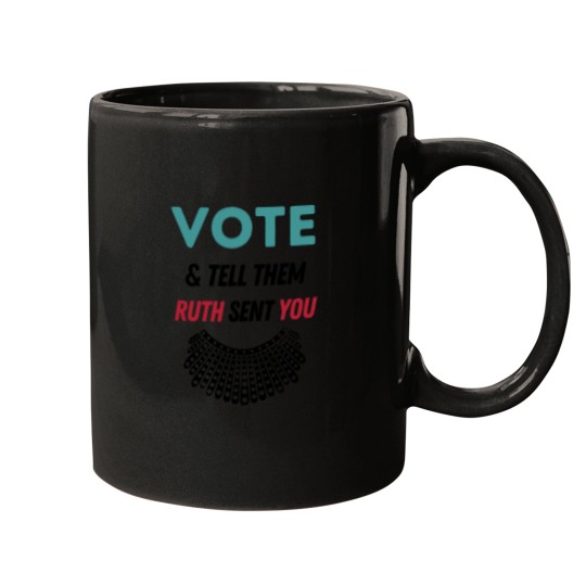 Discover Vote and tell them ruth sent you Mugs