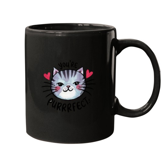 Discover You’re Purrrfect Mugs