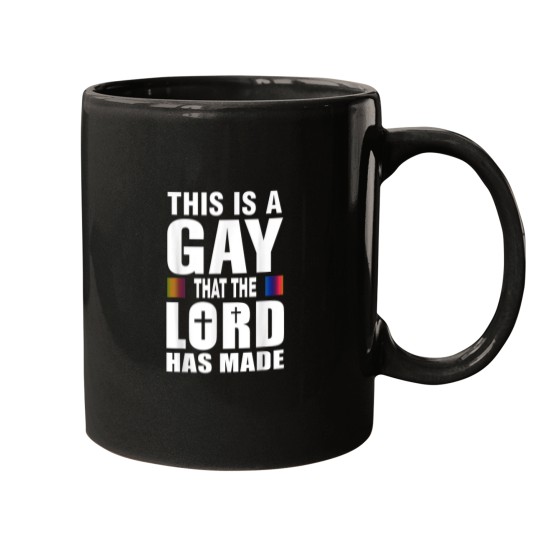 Discover This Is A Gay That The Lord Has Made Funny Chris Mugs