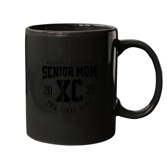 Discover Senior Cross Country Mom 2025 The Final Mile 820 Mugs