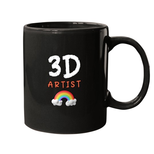 Discover 3D Artist - 3D Designer Active 3D Artist - 3D Designer Active Mugs