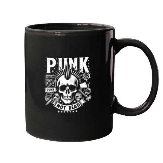 Discover Punk Not Dead 243 Mugs