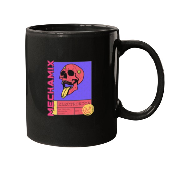 Discover MECHAMIX VAPOURWAVE skulls FUN Mugs