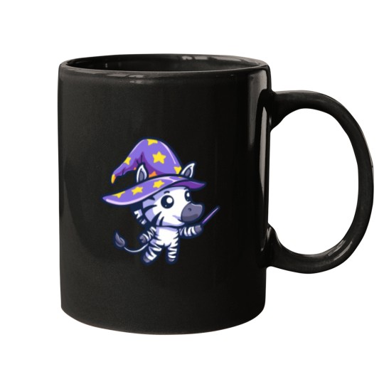Discover Zebra Wizard Master 1844 Mugs