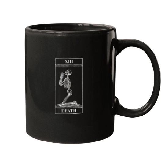 Discover Vintage Death Tarot Card TShirt Mugs