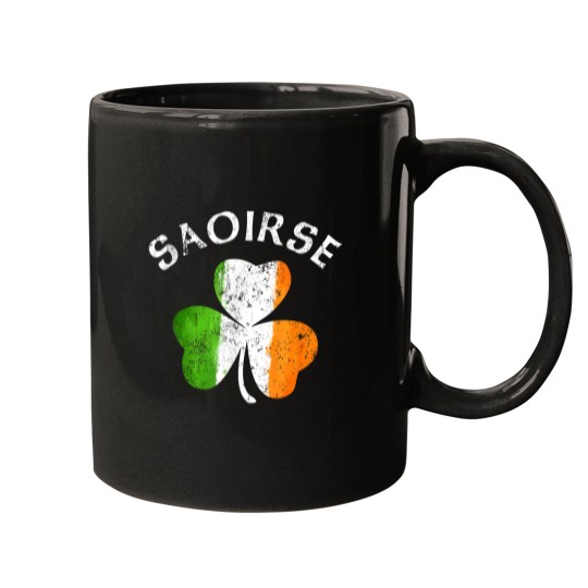 Discover Saoirse Name Gift Lucky Irish Pride Mugs