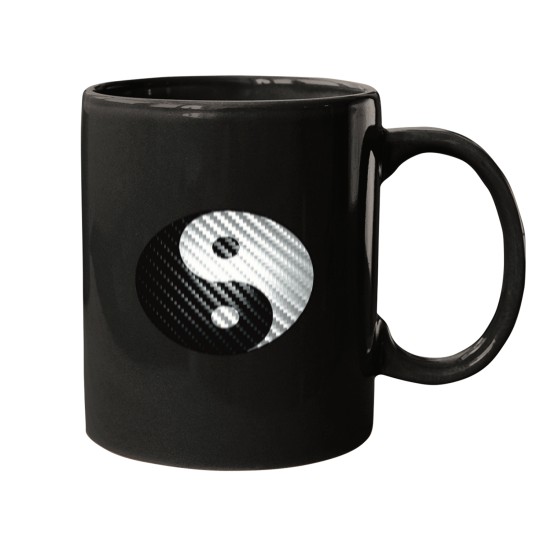 Discover 3D Carbon Fiber Yin Yang Mugs