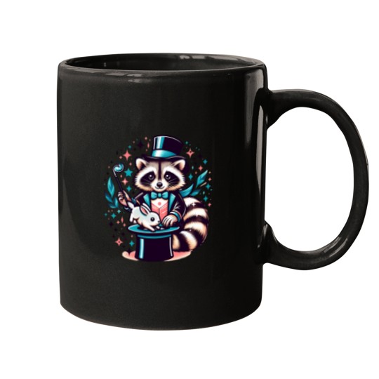 Discover Magical Raccoon 1993 Mugs
