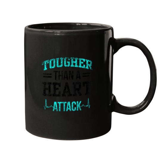 Discover Tougher Than A Heart Attack Survivor Cardiac Byp Mugs