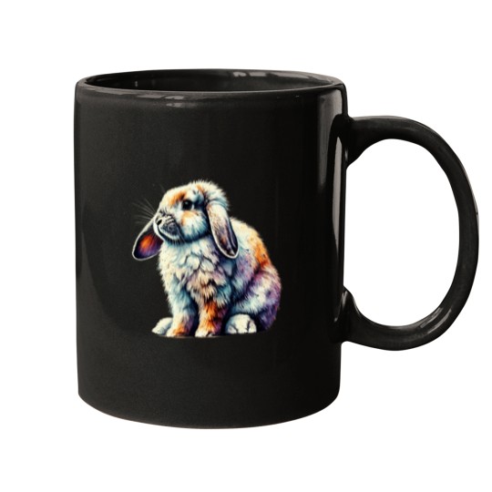 Discover Funny Rabbit Animal Lover Graphic Cute Bunny Sun Mugs