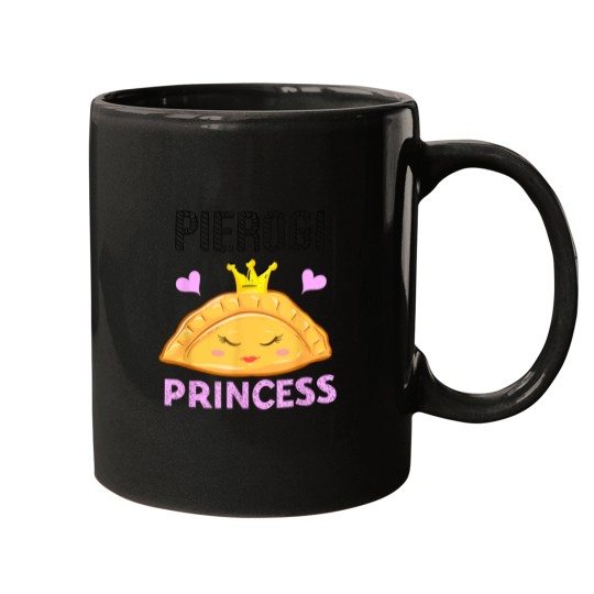 Discover Cool Pierogi Princess Funny Lady Ravioli Lover F Mugs
