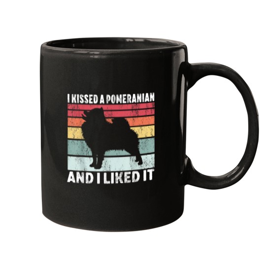 Discover I Kissed A Pomeranian And I Liked It Pet Owner D Mugs