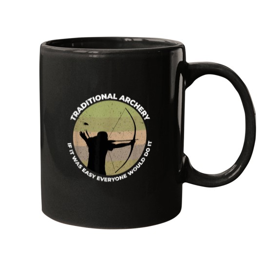 Discover Traditional Archery Vintage Trad Bow If It Was E Mugs