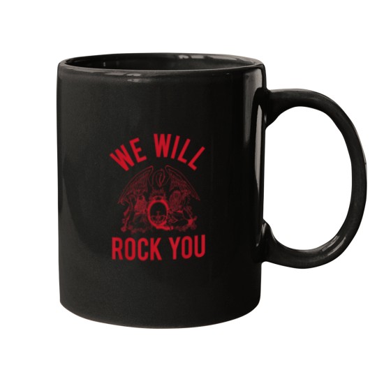 Discover Queen We Will Rock You Mugs