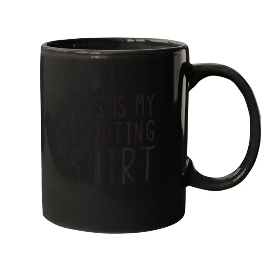 Discover This Is My Shooting Shirt Funny Shooting Mugs