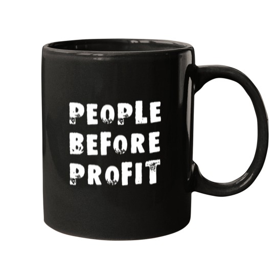 Discover People Before Profit Mugs