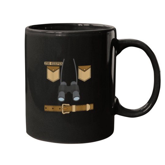 Discover Zookeeper Costume Zookeeping Wildlife Animal Saf Mugs