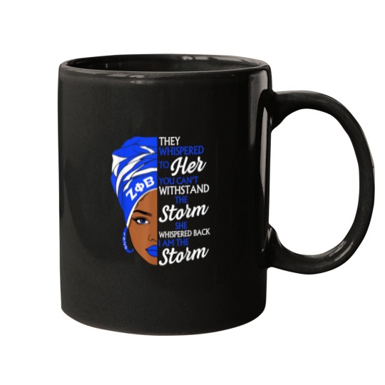 Discover Zeta Phi Beta Sorority Black History Month Afric Mugs