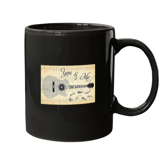 Discover You And Me Lyric Guitar Mugs