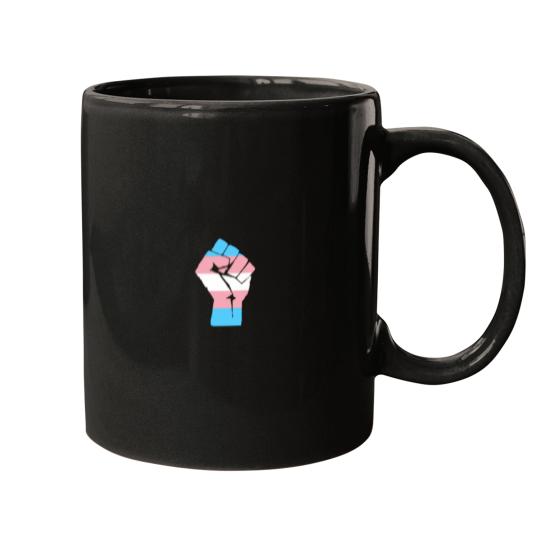 Discover Resist Fist Transgender flags Trans Prides Relaxed Fit Mugs