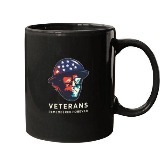 Discover Veterans Remember Forever Usss armyss flags Style Mugs