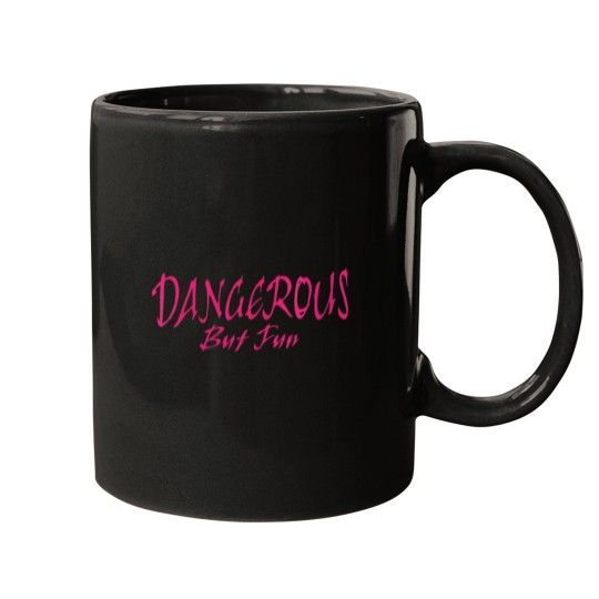 Discover Womens Dangerous but Fun VNeck Mugs