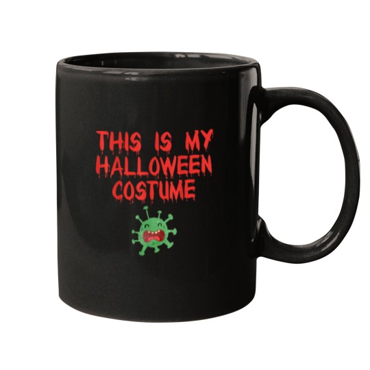 Discover This Is My Halloween Costume 2020 Funny Germ Men Mugs