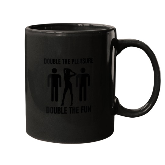 Discover Womens Double Pleasure Swinging Hotwife Clothing Mugs
