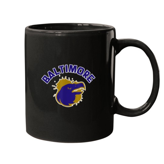Discover Baltimore Football Merchandise Merch Gift Present T-Shirt Mugs