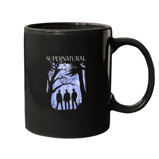 Discover Supernatural Silhouettes Logo Premium Mugs