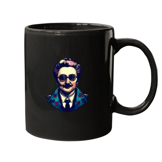 Discover Revolutionary Radiance A Bold Portrayal Of Rosa Luxemburg Mugs