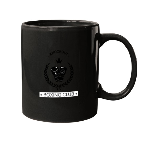Discover Knockout Boxing Club Mugs