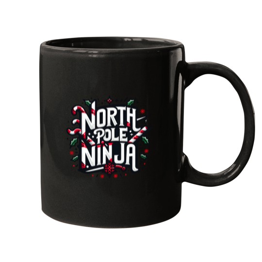Discover North Pole Ninja - Festive Stealth Mugs