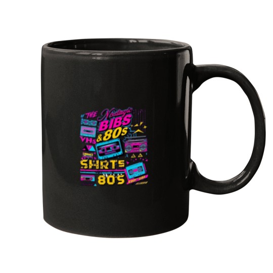 Discover Neon Vibes 80s Retro Revival Premium Mugs