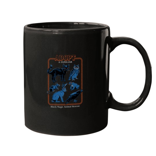 Discover Adopt A Familiar Mugs