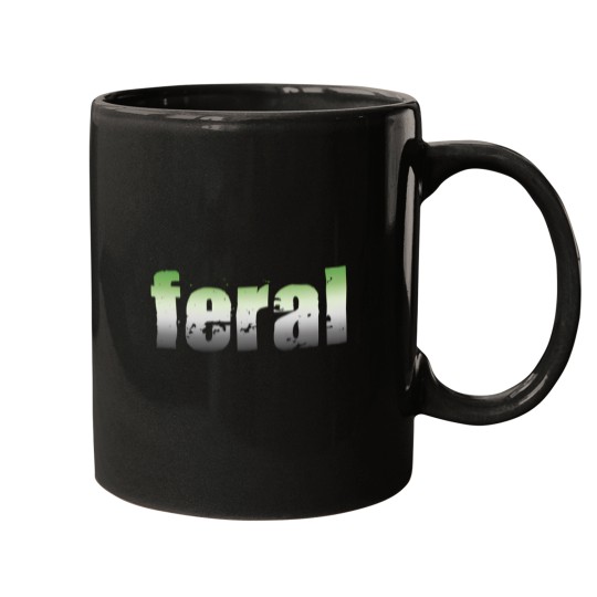 Discover Feral-Aromantic-Pride-Graphic-PrintT-Shirt Mugs