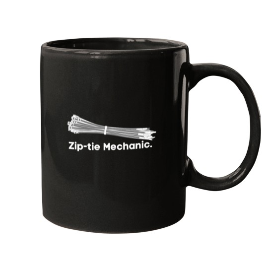 Discover Ziptie Mechanic (2) Mugs
