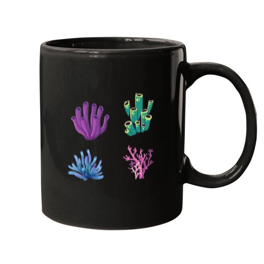 Discover Crustaceancore Coral Sticker Pack Mugs