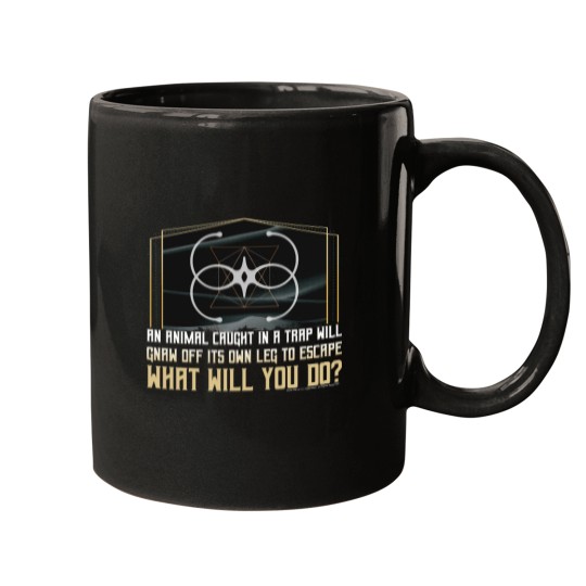 Discover An animal caught in a trap… Quote-Bene Gesserit Pain Box-Reverend Mother Mugs