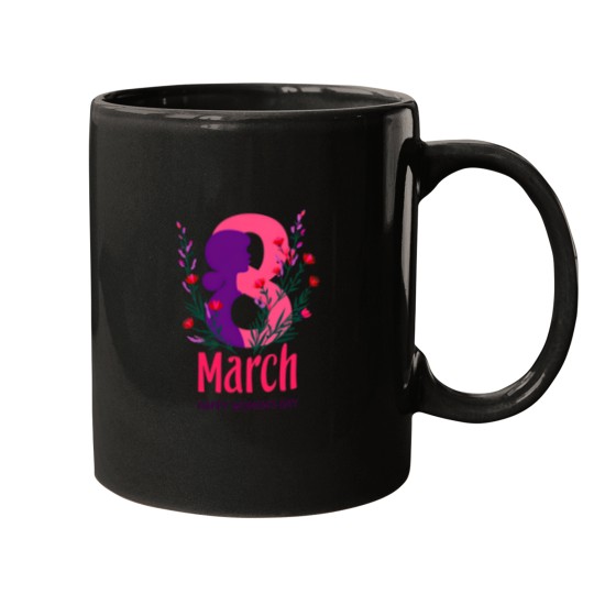 Discover 8 March Happy Womans Day 2025 International Womens Day Mugs