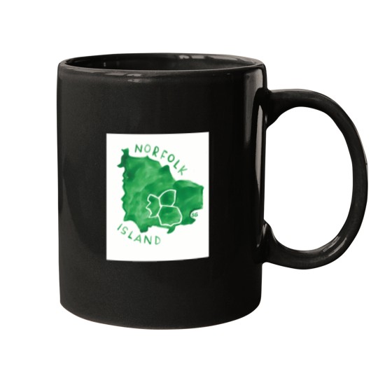 Discover Norfolk Island 1402 Mugs
