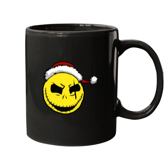 Discover Yellow-Emoji-Christmas-Edition T-Shirt Mugs