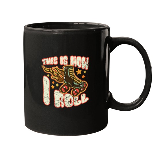 Discover This Is How I Roll - Roller Skates - Roller Skater Mugs