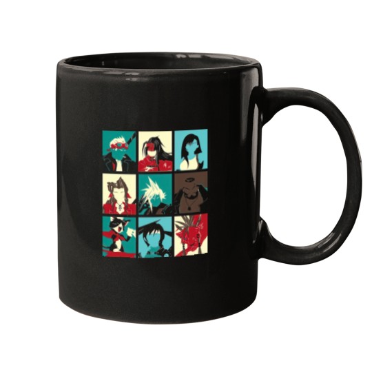 Discover Final Pop Final Fantasy 7 Mugs