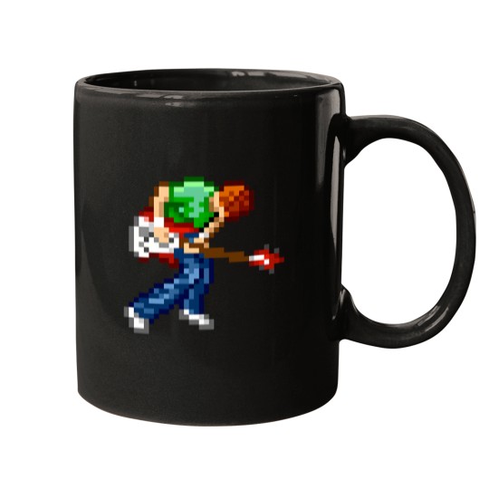 Discover Scott-Pilgrim-8-Bit-Pixel-Art T-Shirt Mugs