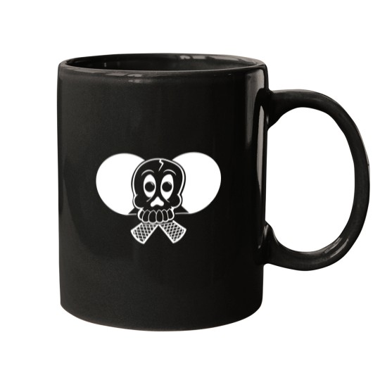 Discover Funny Ping Pong Paddles Skull For Chamaapion Team Gift T Shirt 2 Mugs