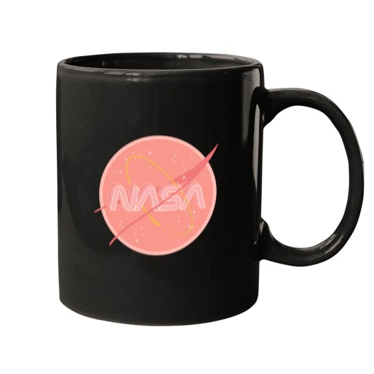 Discover Nasa Pastel Pink US SpaceForce  Logo Mugs