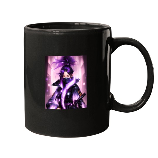 Discover Shadows Of The Moon Kuro No Krin Black Aurosra Mugs